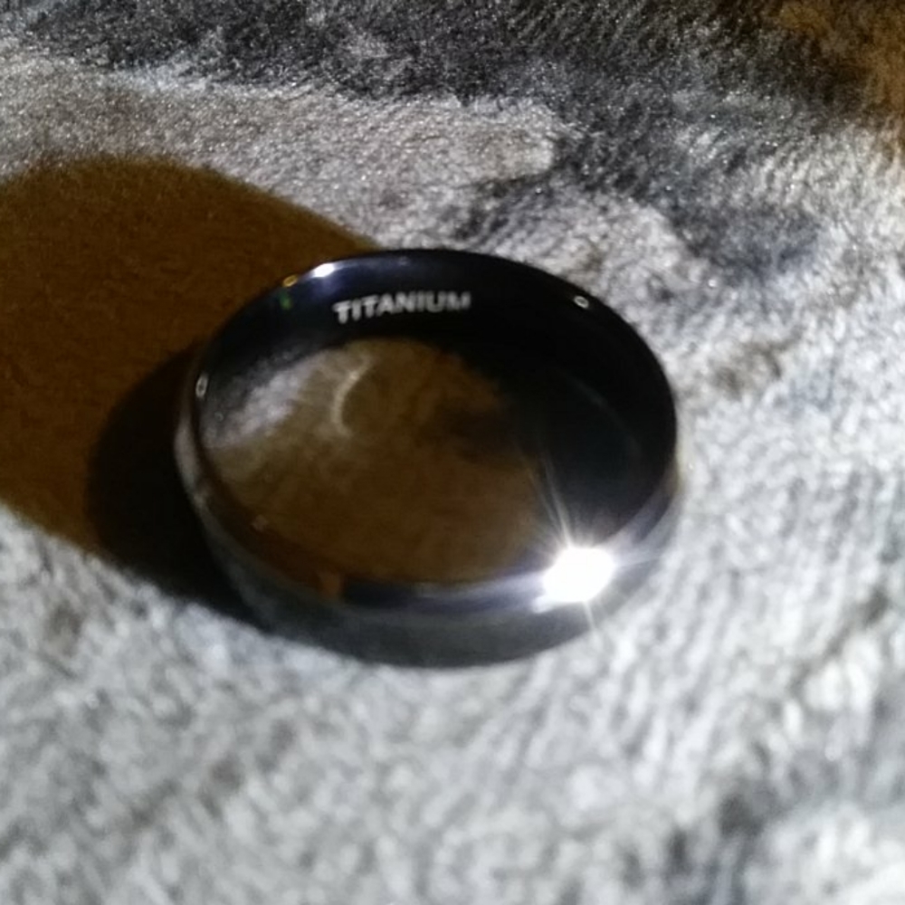 Titanium ring size 12
